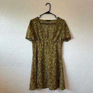 cotton on floral sundress —  medium